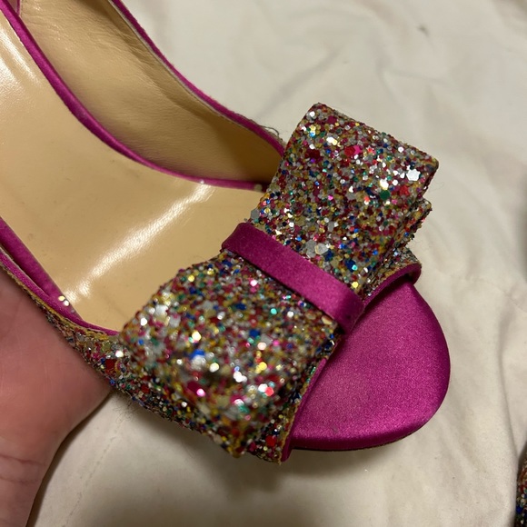 Kate spade glitter heels. - Picture 6 of 6